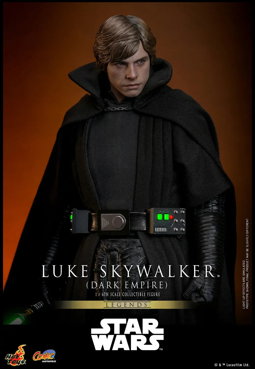 Star Wars: Legends: Luke Skywalker: Dark Empire: Sixth Scale Figure Hot Toys