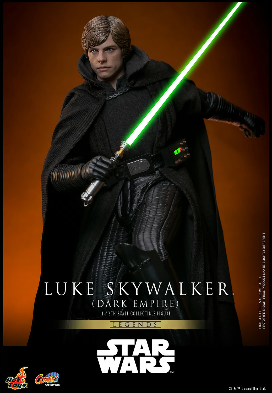 Star Wars: Legends: Luke Skywalker: Dark Empire: Sixth Scale Figure Hot Toys