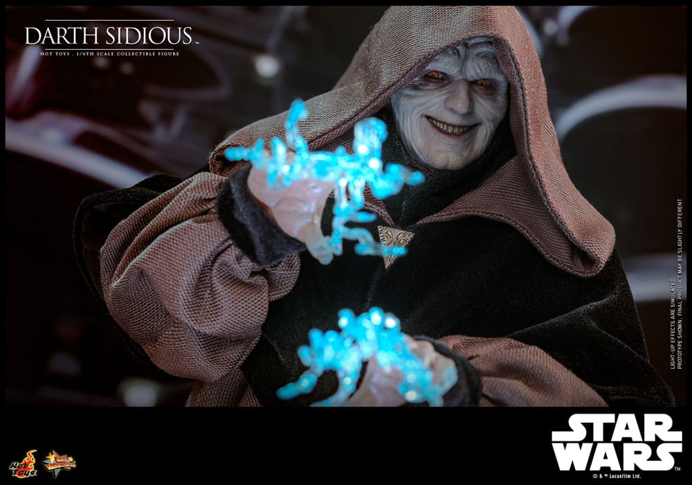 Star Wars Movie Masterpiece Action Figure 1/6 Darth Sidious 29 cm - Hot Toys Action Figures