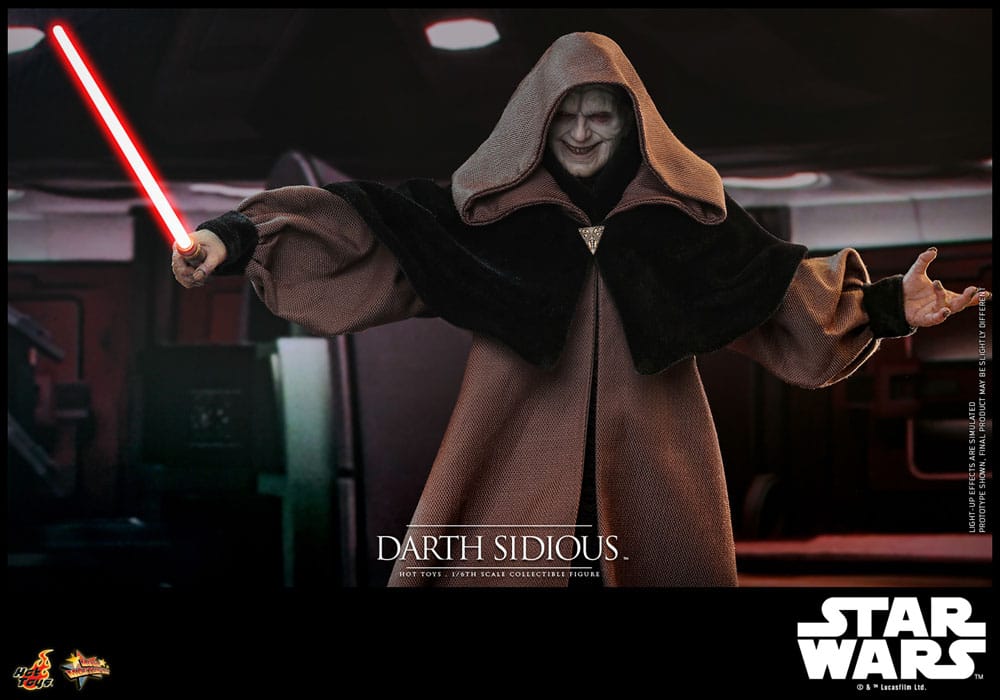 Star Wars Movie Masterpiece Action Figure 1/6 Darth Sidious 29 cm - Hot Toys Action Figures