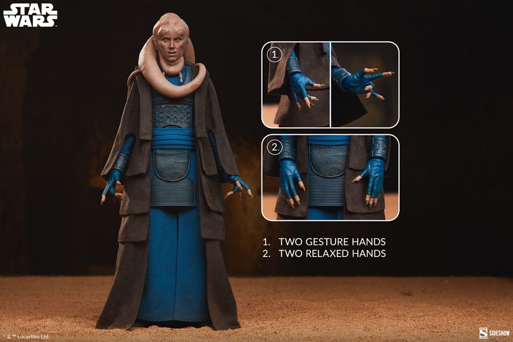 Star Wars: Return of the Jedi: Bib Fortuna: 1/6 Scale Action Figure - Sideshow Collectibles Action Figure