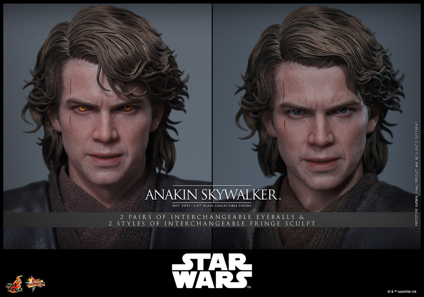 Star Wars: Revenge Of The Sith: Anakin Skywalker: 1/6th - Hot Toys Action Figures