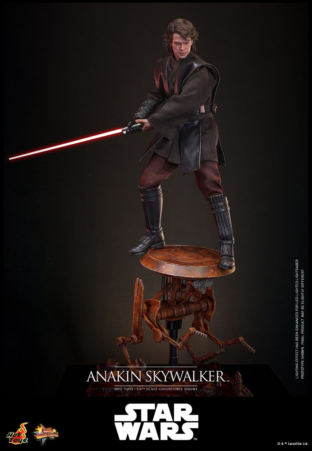Star Wars: Revenge Of The Sith: Anakin Skywalker: 1/6th - Hot Toys Action Figures