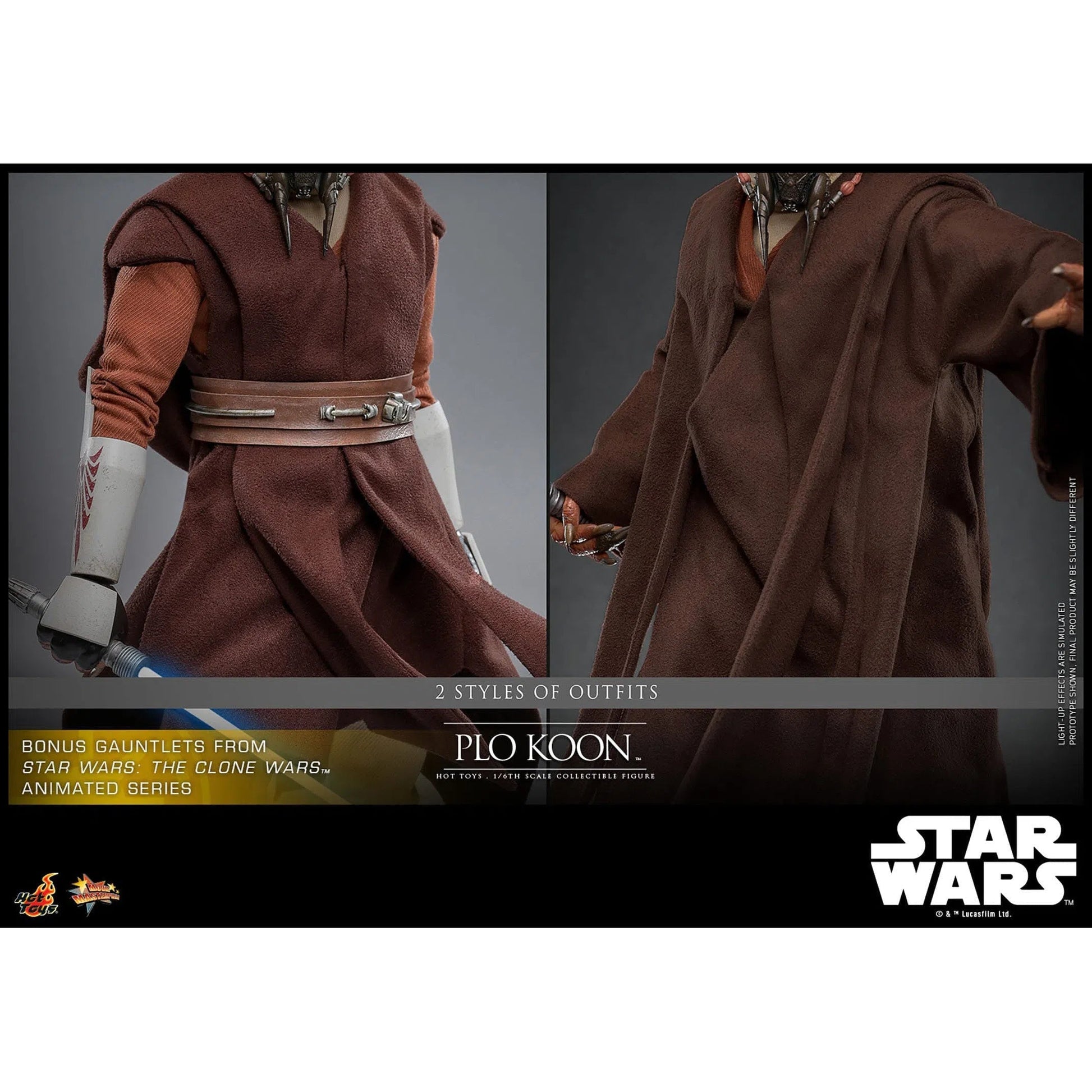 Star Wars: Revenge of the Sith: Plo Koon: 1/6th - Hot Toys Action Figures