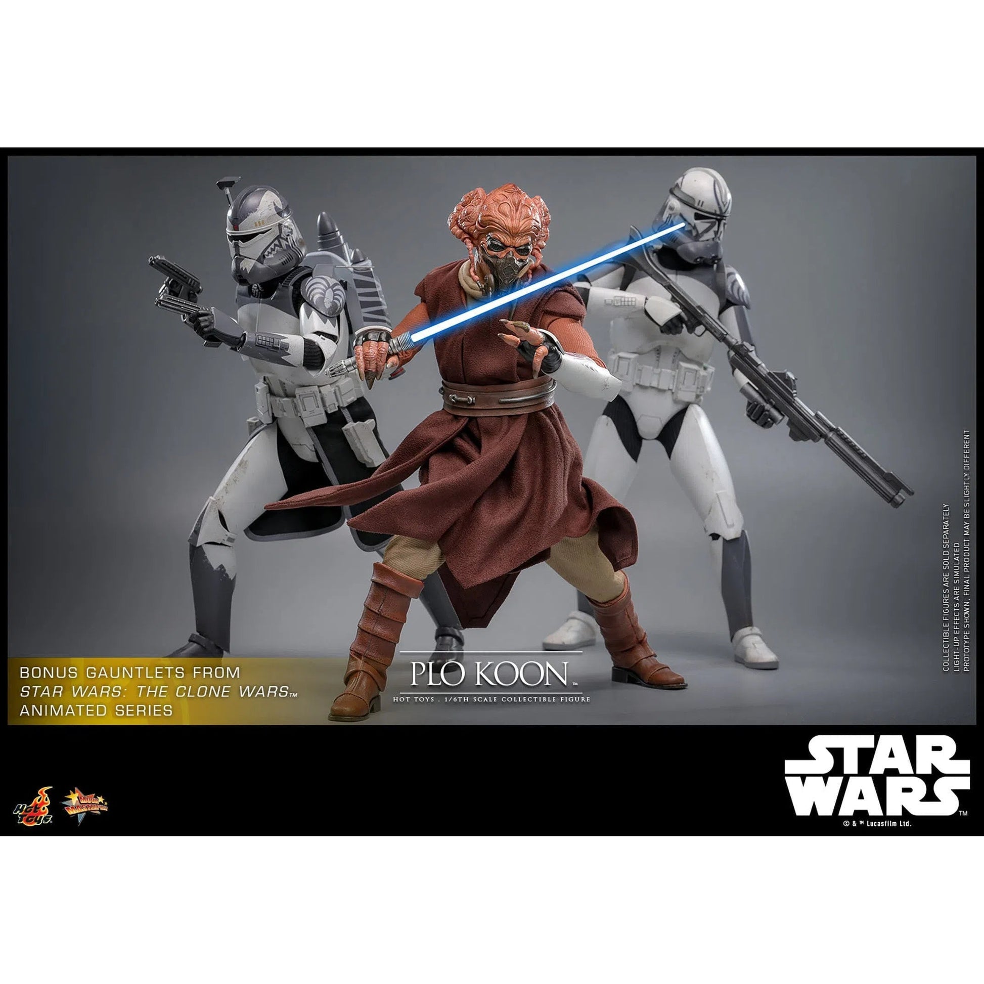 Star Wars: Revenge of the Sith: Plo Koon: 1/6th - Hot Toys Action Figures