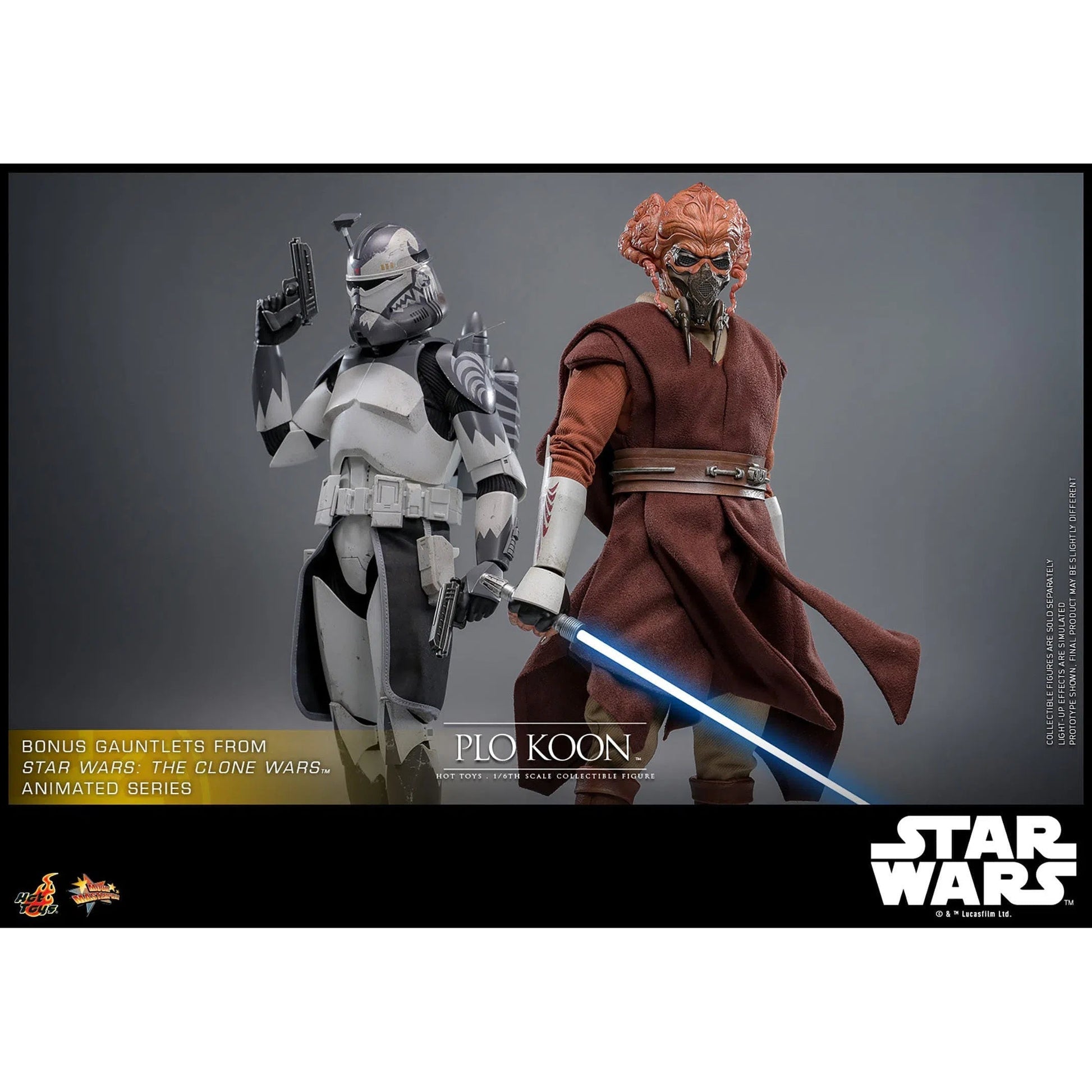 Star Wars: Revenge of the Sith: Plo Koon: 1/6th - Hot Toys Action Figures