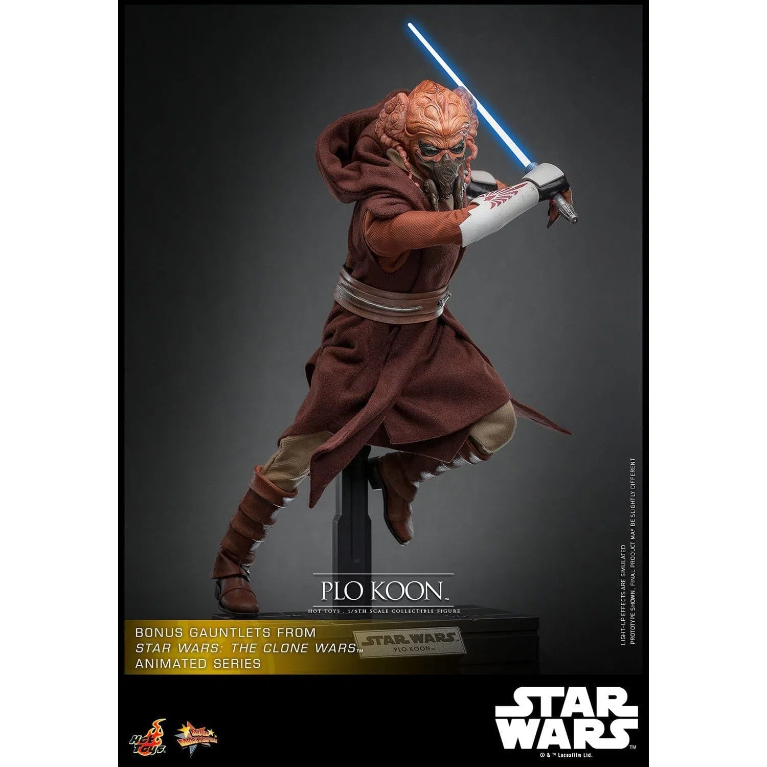 Star Wars: Revenge of the Sith: Plo Koon: 1/6th Scale Action Figure - Hot Toys Action Figure