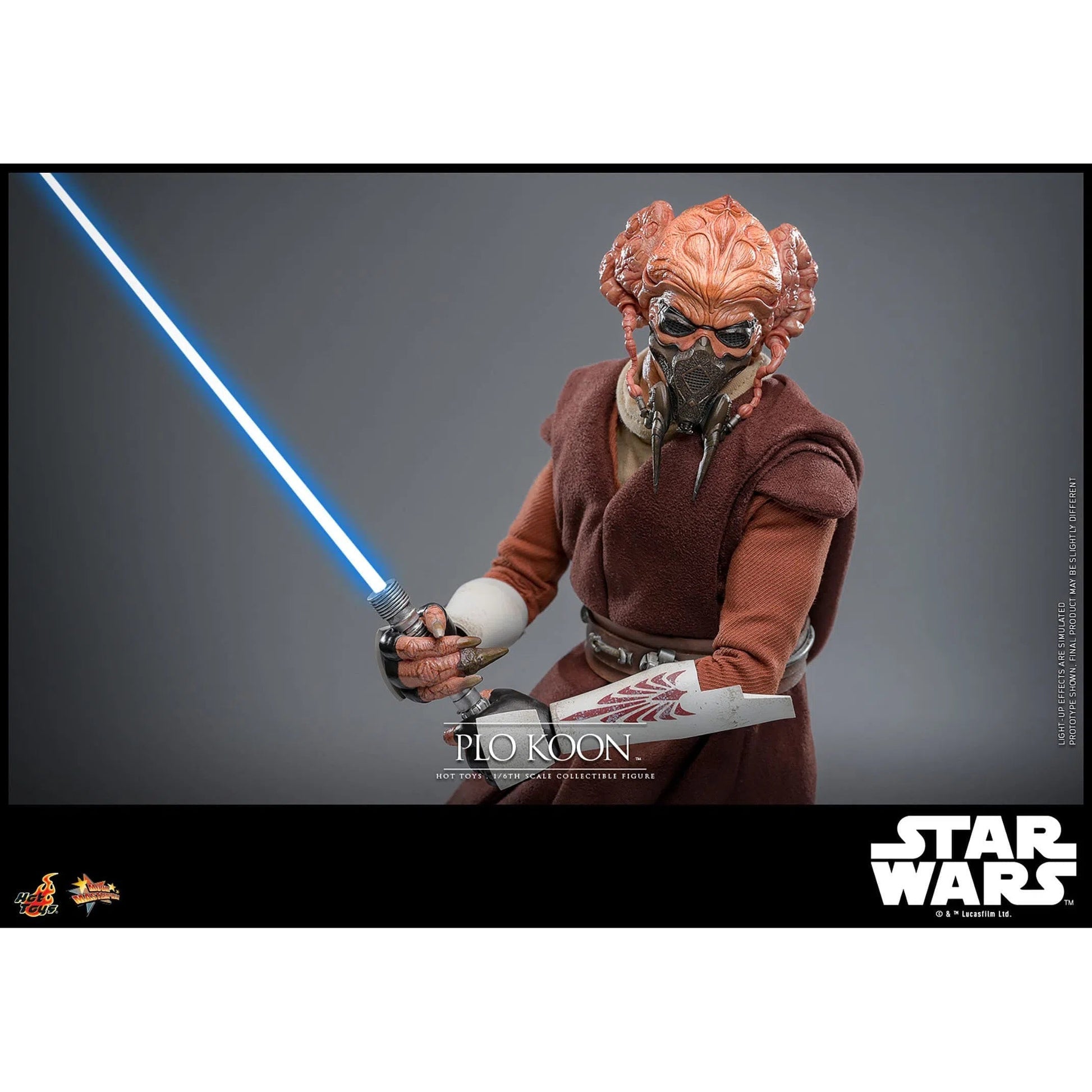Star Wars: Revenge of the Sith: Plo Koon: 1/6th Scale Action Figure - Hot Toys Action Figure