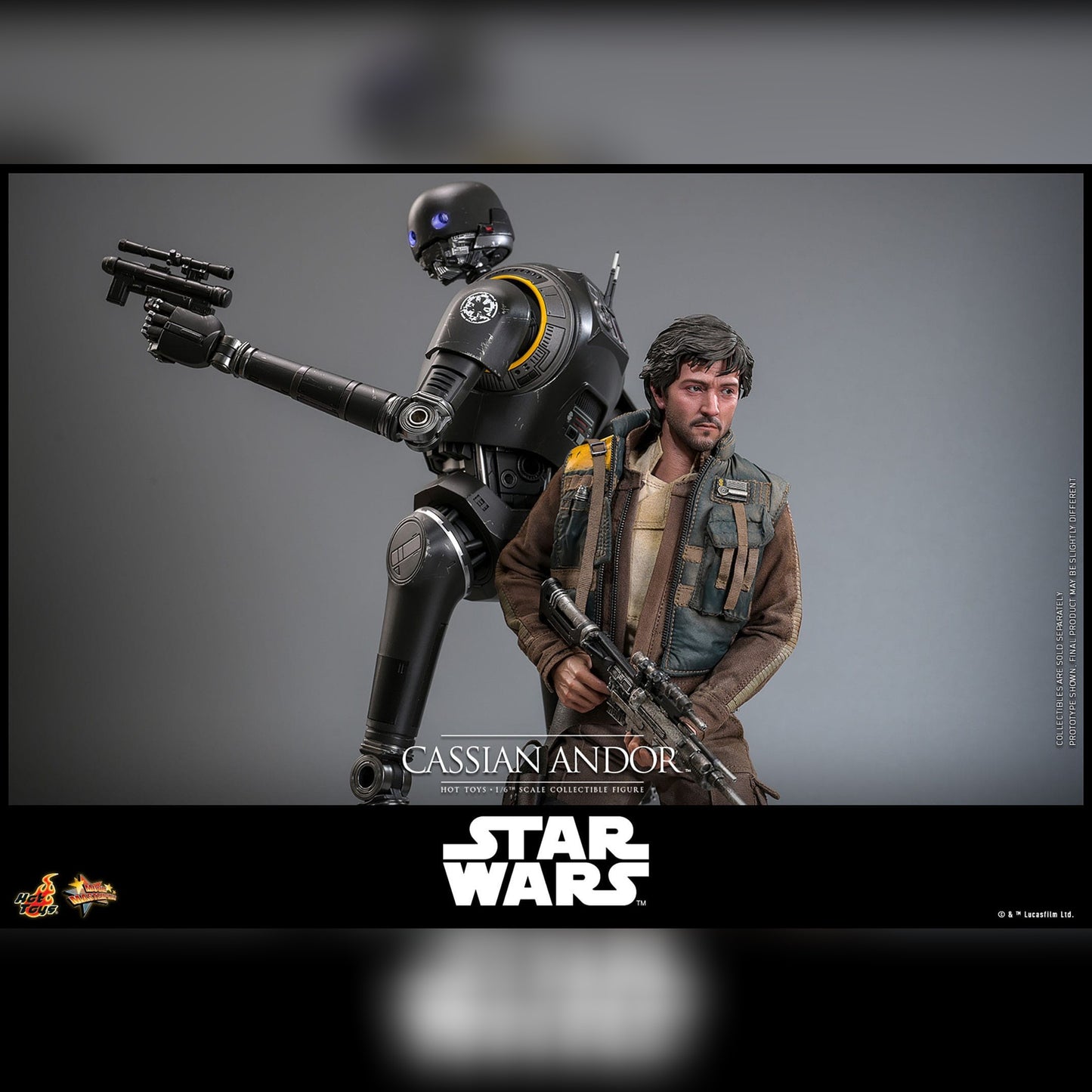 Star Wars: Rogue One: Cassian Andor: 1/6th - Hot Toys Action Figures