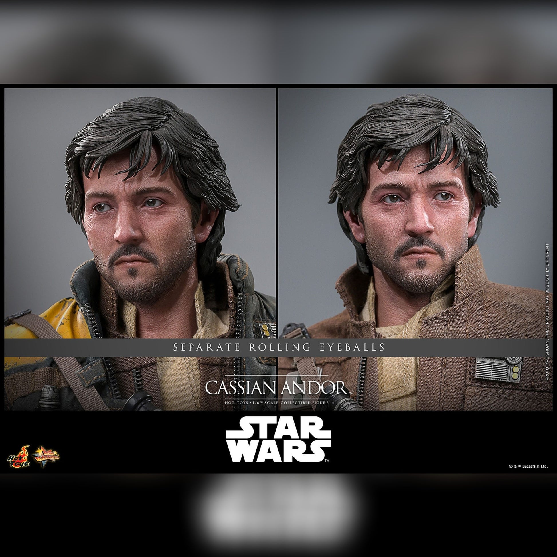 Star Wars: Rogue One: Cassian Andor: 1/6th - Hot Toys Action Figures