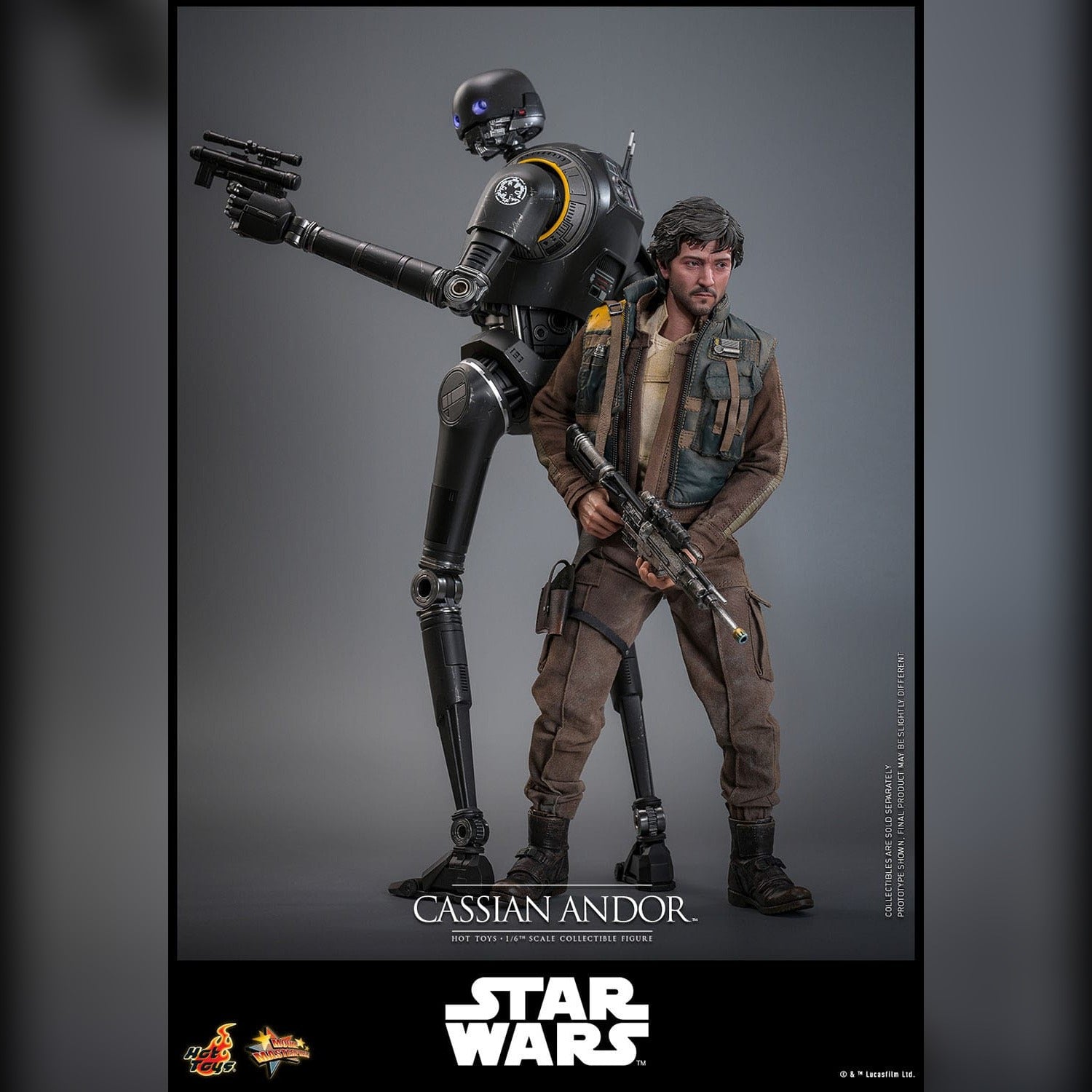 Star Wars: Rogue One: Cassian Andor: 1/6th - Hot Toys Action Figures