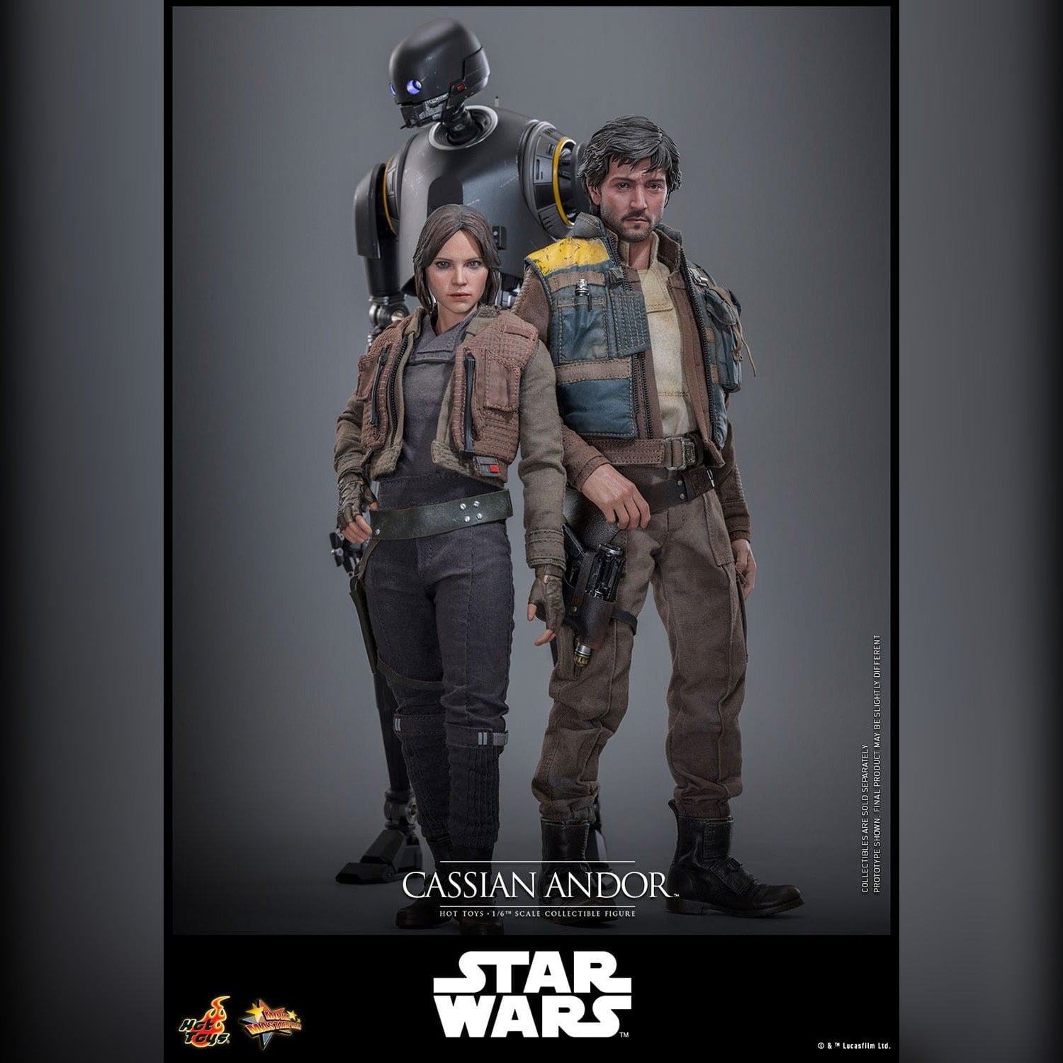 Star Wars: Rogue One: Cassian Andor: 1/6th - Hot Toys Action Figures