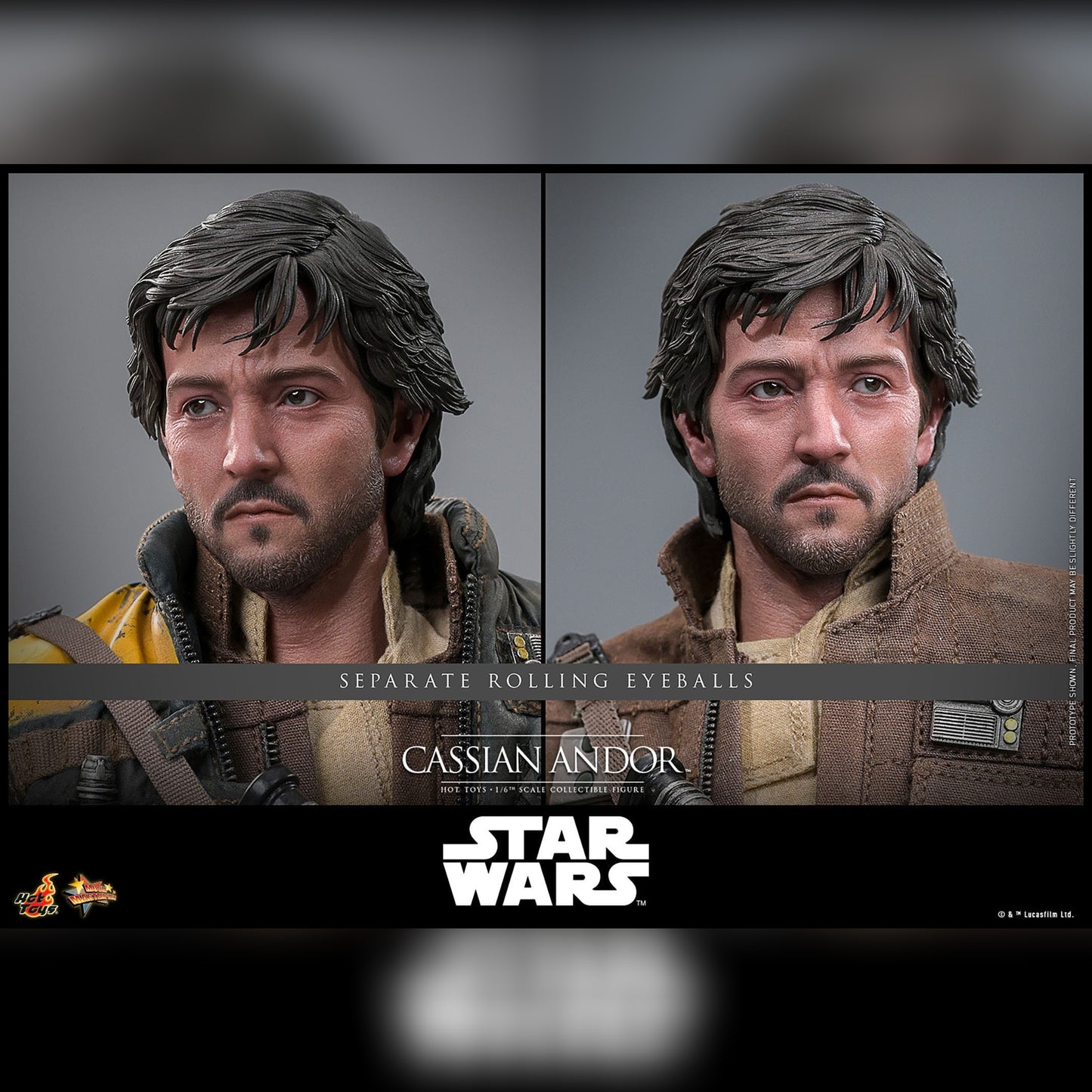 Star Wars: Rogue One: Cassian Andor: 1/6th Scale Action Figure - Hot Toys Action Figure