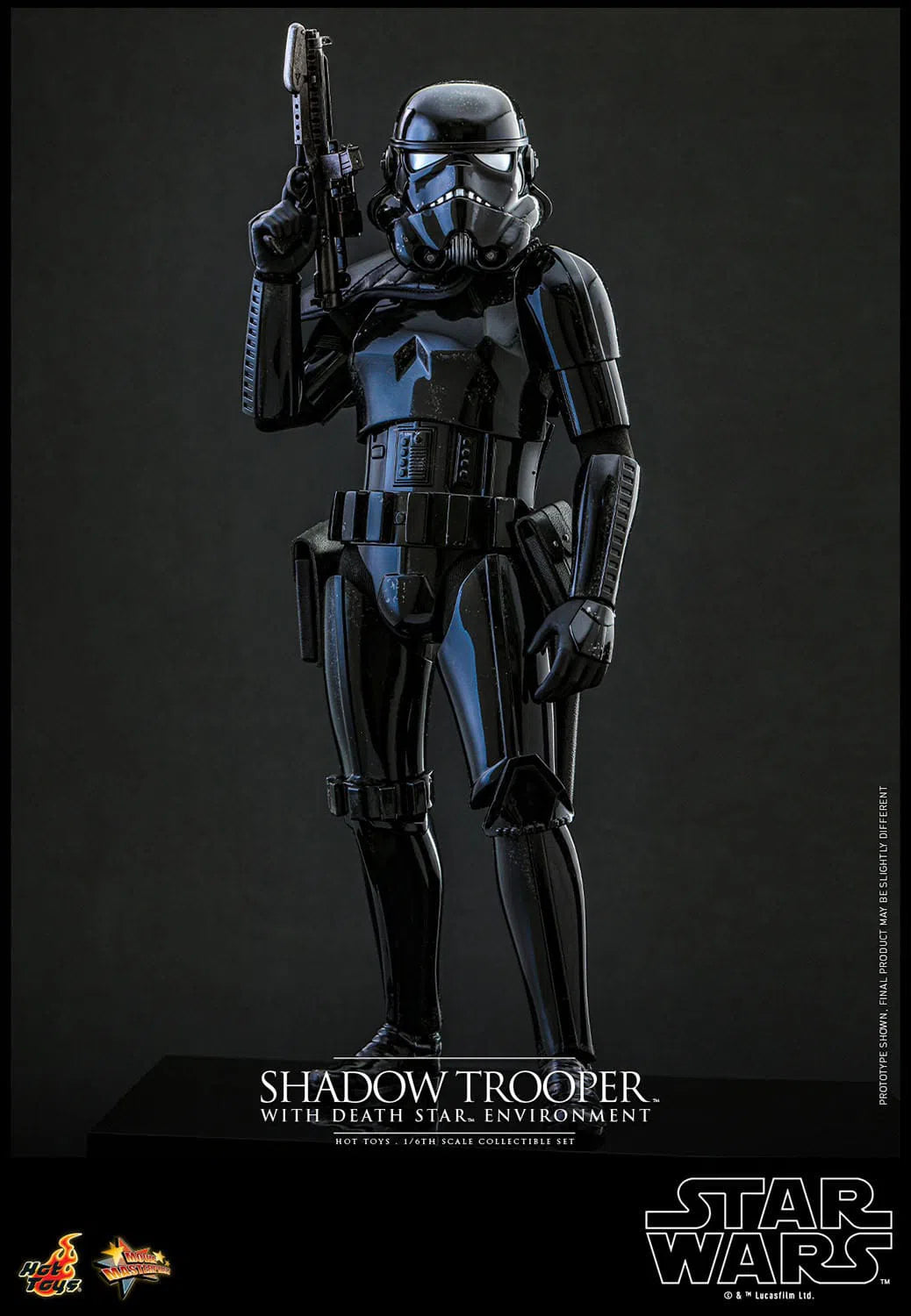 Star Wars: Shadow Trooper with Death Star Environment: Sixth Scale Figure Hot Toys