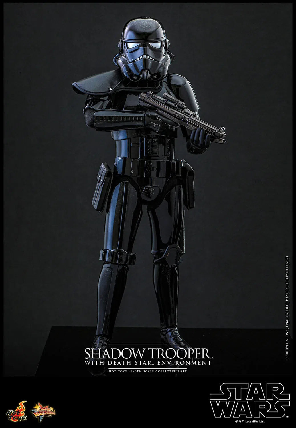 Star Wars: Shadow Trooper with Death Star Environment: Sixth Scale Figure Hot Toys