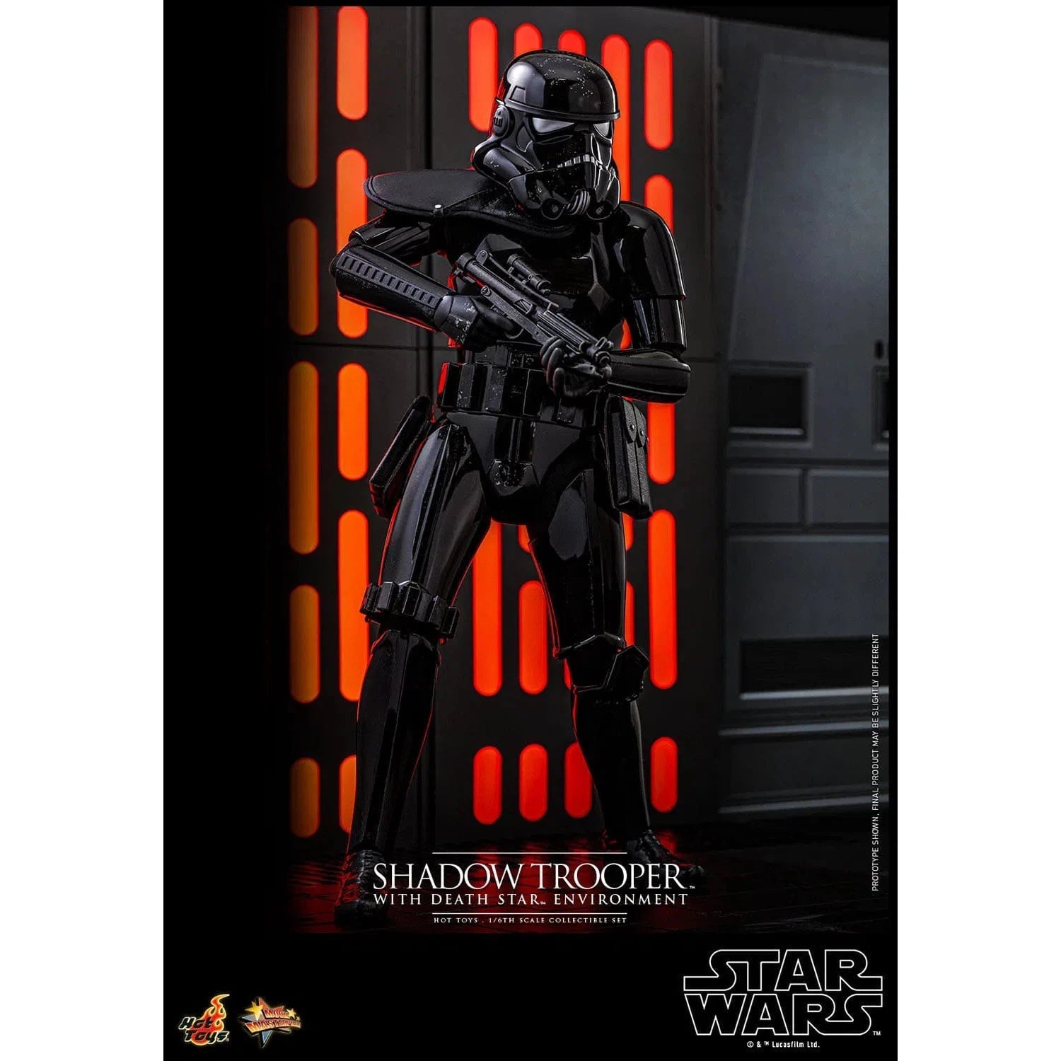 Star Wars: Shadow Trooper with Death Star Environment: Sixth Scale Figure Hot Toys