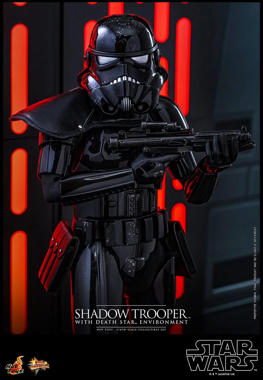 Star Wars: Shadow Trooper with Death Star Environment: Sixth Scale Figure Hot Toys