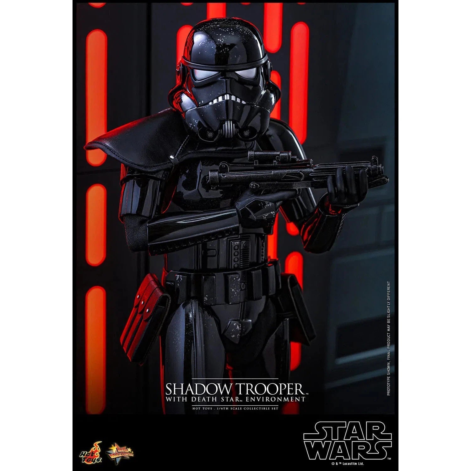 Star Wars: Shadow Trooper with Death Star Environment: Sixth Scale Figure Hot Toys