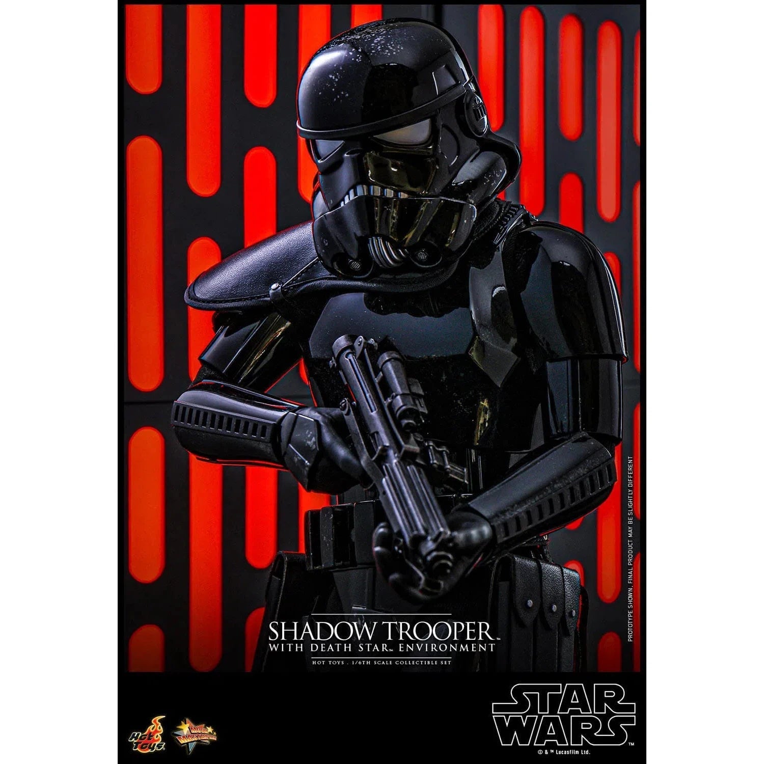 Star Wars: Shadow Trooper with Death Star Environment: Sixth Scale Figure Hot Toys