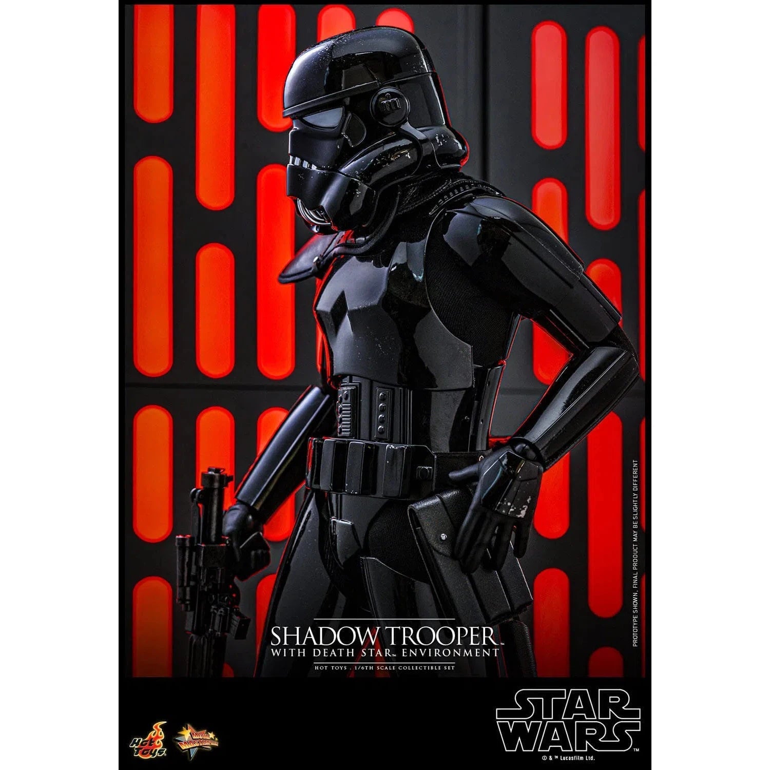 Star Wars: Shadow Trooper with Death Star Environment: Sixth Scale Figure Hot Toys