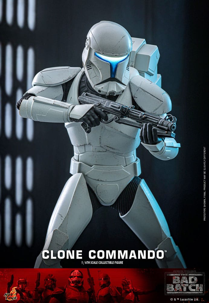 Star Wars: The Bad Batch: Clone Commando: 1/6 Scale Action Figure - Hot Toys Action Figure