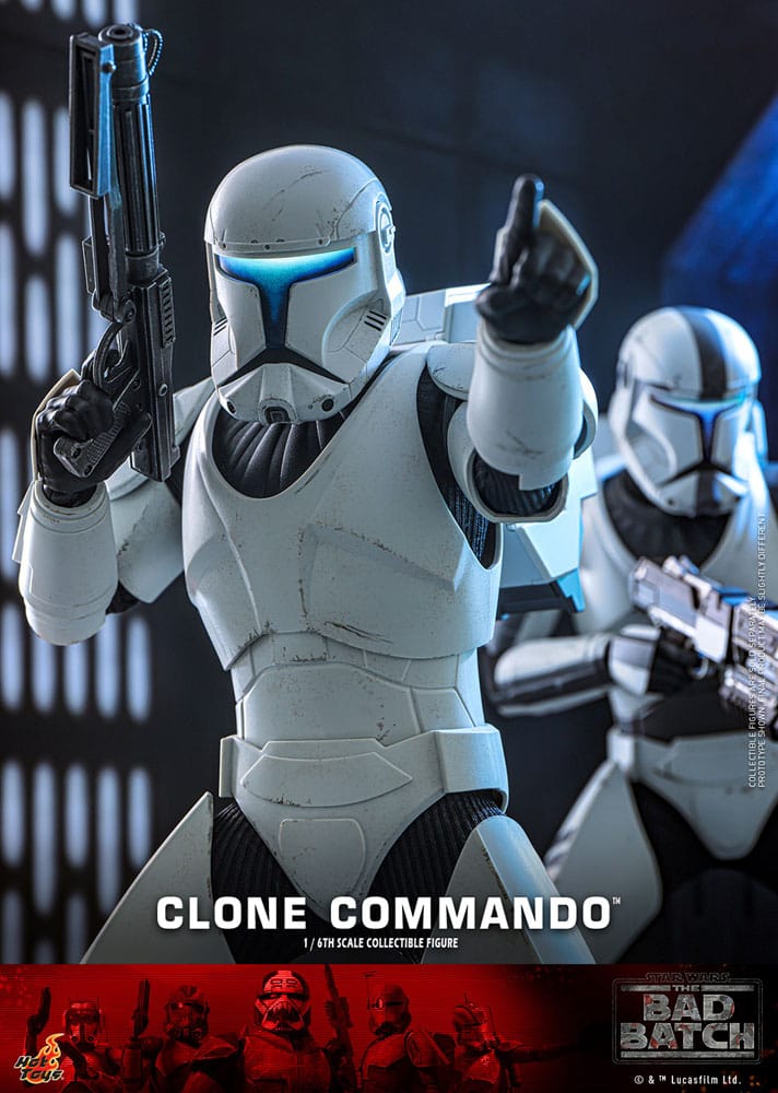 Star Wars: The Bad Batch: Clone Commando: 1/6 Scale Action Figure - Hot Toys Action Figure