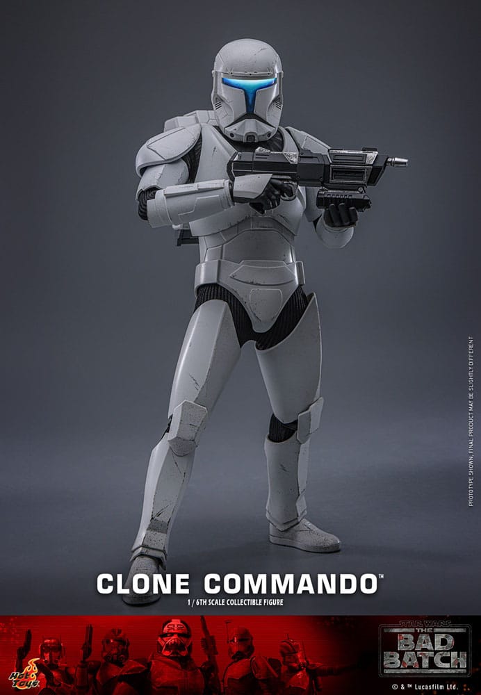 Star Wars: The Bad Batch: Clone Commando: 1/6 Scale Action Figure - Hot Toys Action Figure
