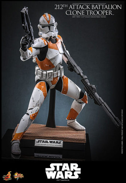 Star Wars: The Clone Wars Action Figure 1/6 212th Attack Battalion Clone Trooper 30 cm - Hot Toys Action Figures