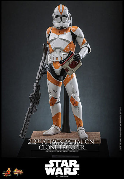 Star Wars: The Clone Wars Action Figure 1/6 212th Attack Battalion Clone Trooper 30 cm - Hot Toys Action Figures