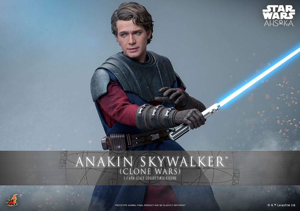 Star Wars: The Clone Wars: Anakin Skywalker: 1/6 Scale Action Figure - Hot Toys Action Figure
