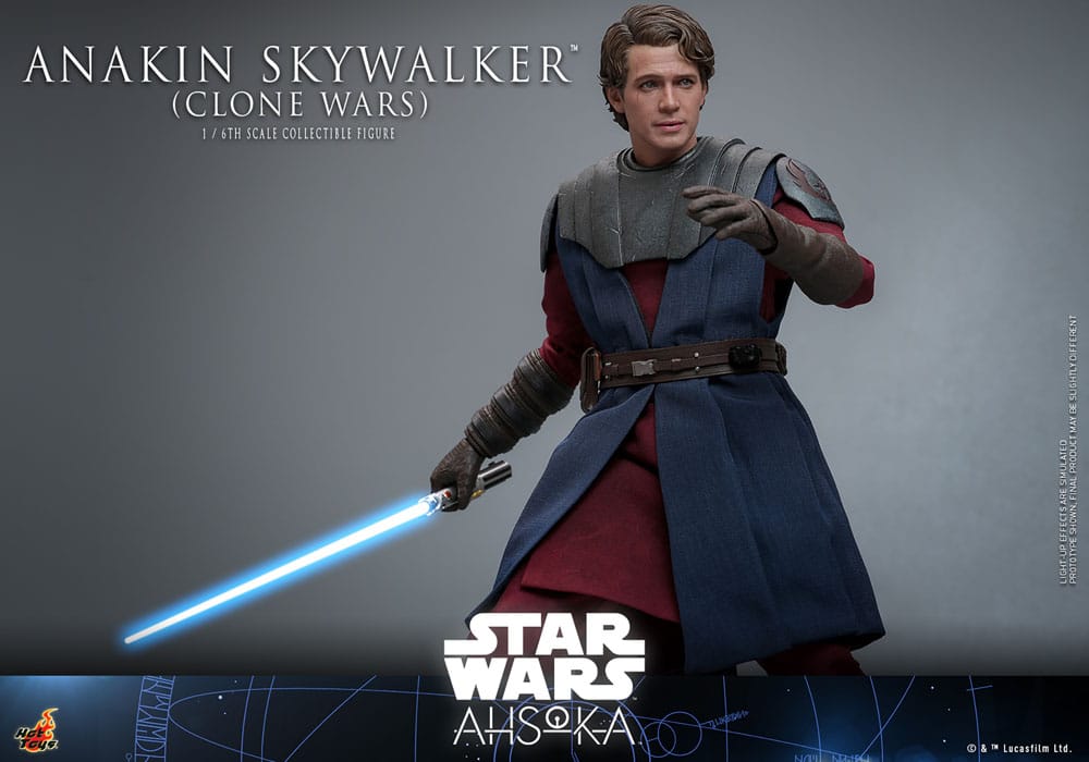 Star Wars: The Clone Wars: Anakin Skywalker: 1/6 Scale Action Figure - Hot Toys Action Figure