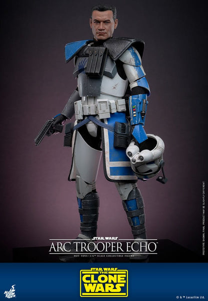 Star Wars: The Clone Wars: Arc Trooper Echo: 1/6 Scale Action Figure - Hot Toys Action Figure