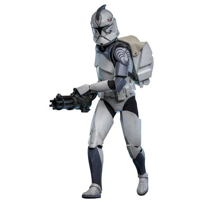 Star Wars: The Clone Wars: Battalion Wolfpack Clone Trooper: Deluxe Version: 1/6th Scale Action Figure - Hot Toys Action Figure