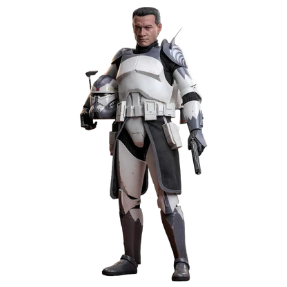 Star Wars: The Clone Wars: Clone Commander Wolffe: 1/6th - Hot Toys Action Figures