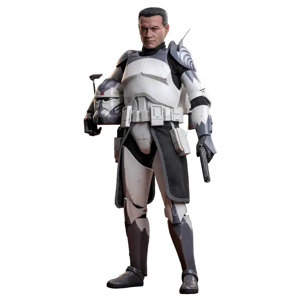 Star Wars: The Clone Wars: Clone Commander Wolffe: 1/6th Scale Action Figure - Hot Toys Action Figure