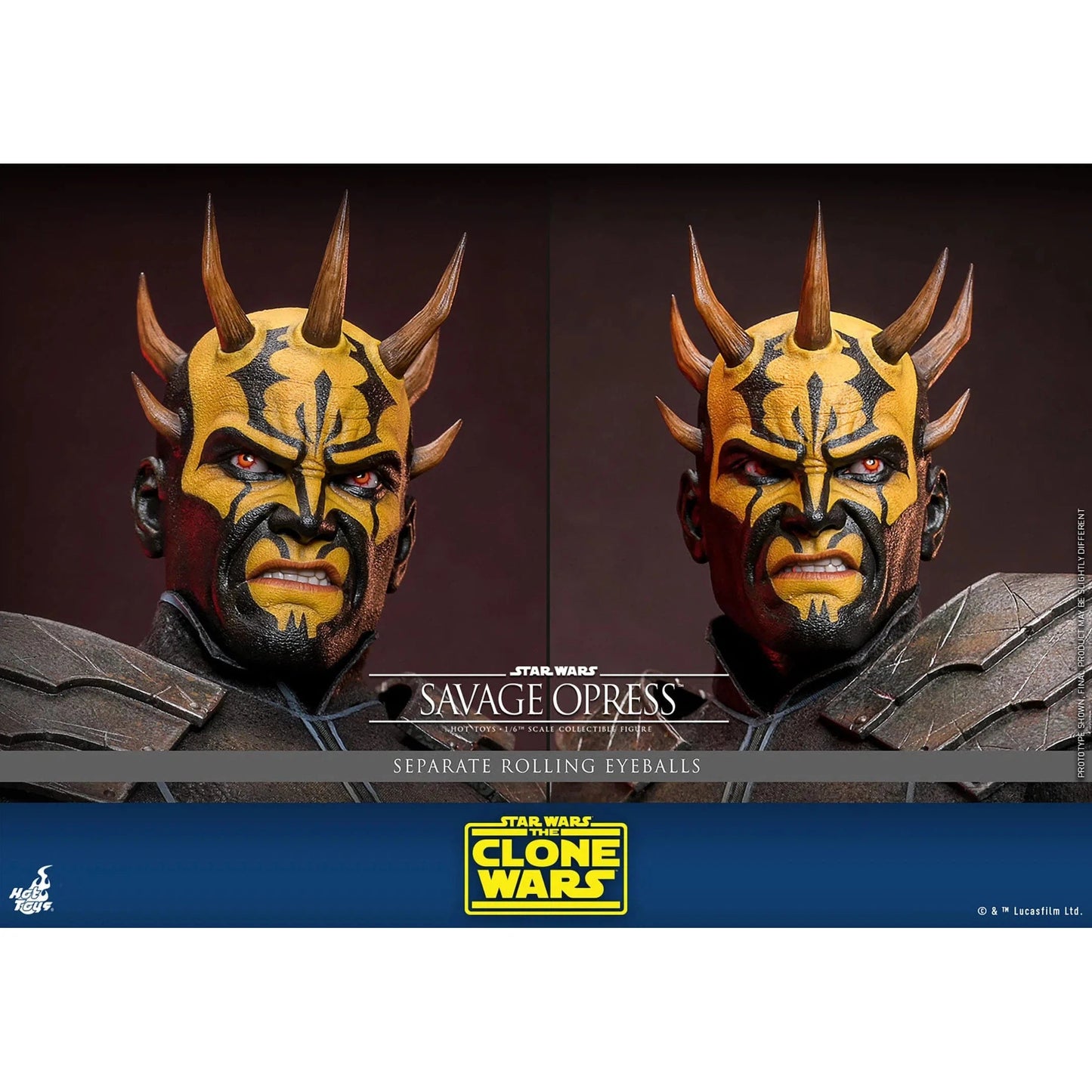 Star Wars: The Clone Wars: Savage Opress: TMS136 - Hot Toys Action Figure