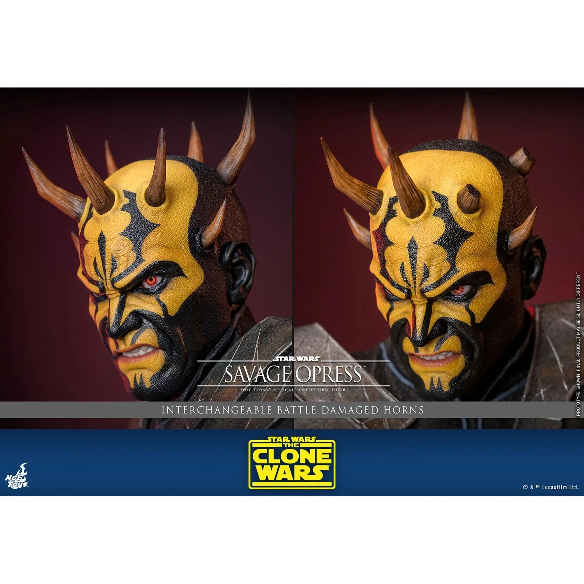 Star Wars: The Clone Wars: Savage Opress: TMS136 - Hot Toys Action Figure