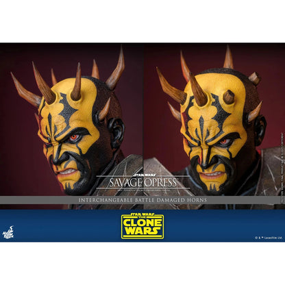 Star Wars: The Clone Wars: Savage Opress: TMS136 - Hot Toys Action Figure
