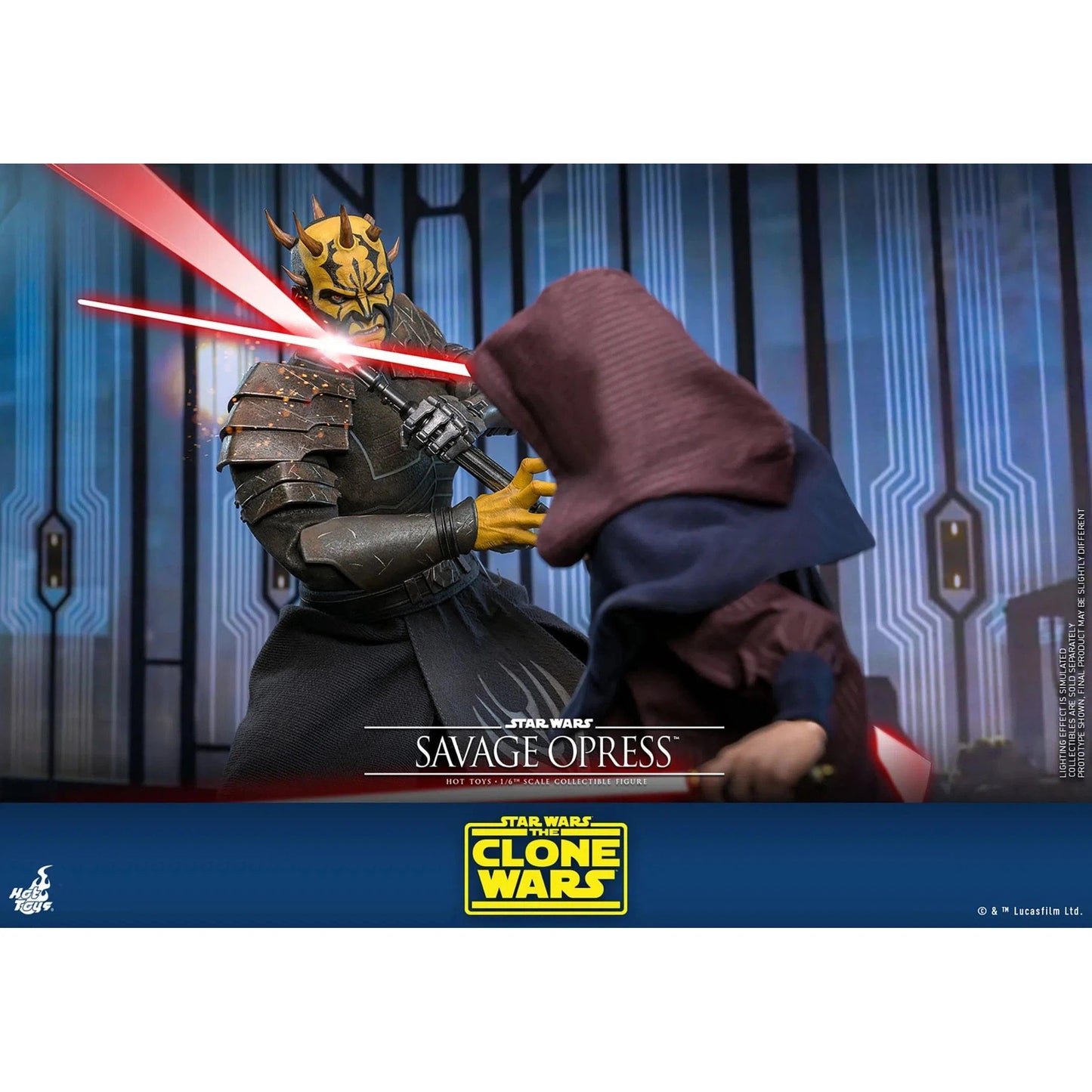Star Wars: The Clone Wars: Savage Opress: TMS136 - Hot Toys Action Figure