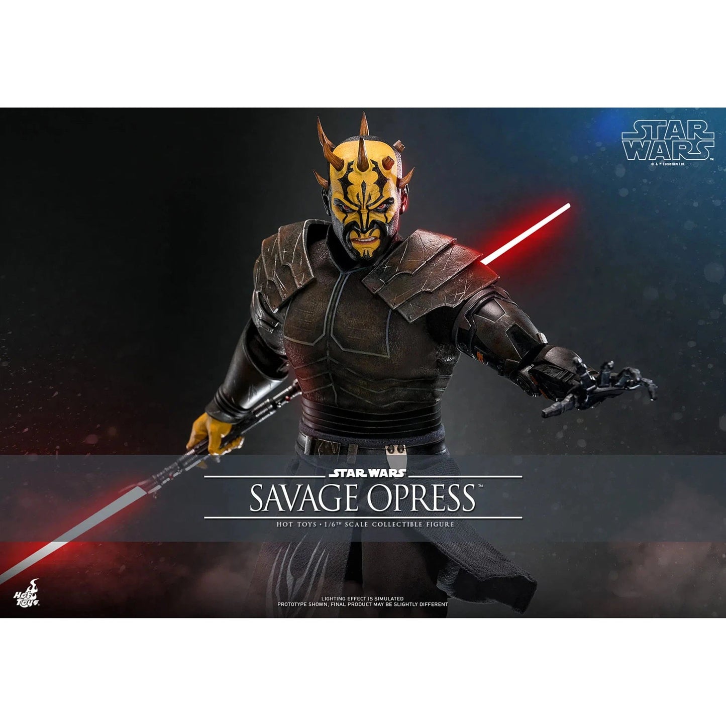 Star Wars: The Clone Wars: Savage Opress: TMS136 - Hot Toys Action Figure