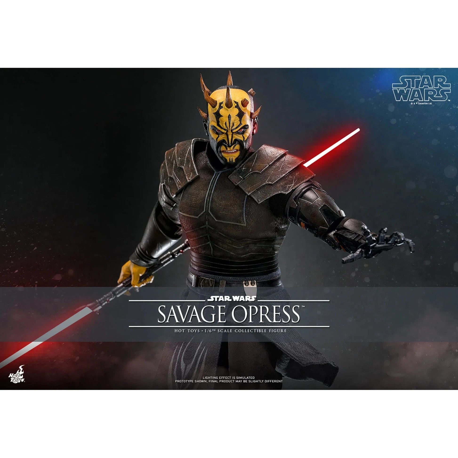Star Wars: The Clone Wars: Savage Opress: TMS136 - Hot Toys Action Figure