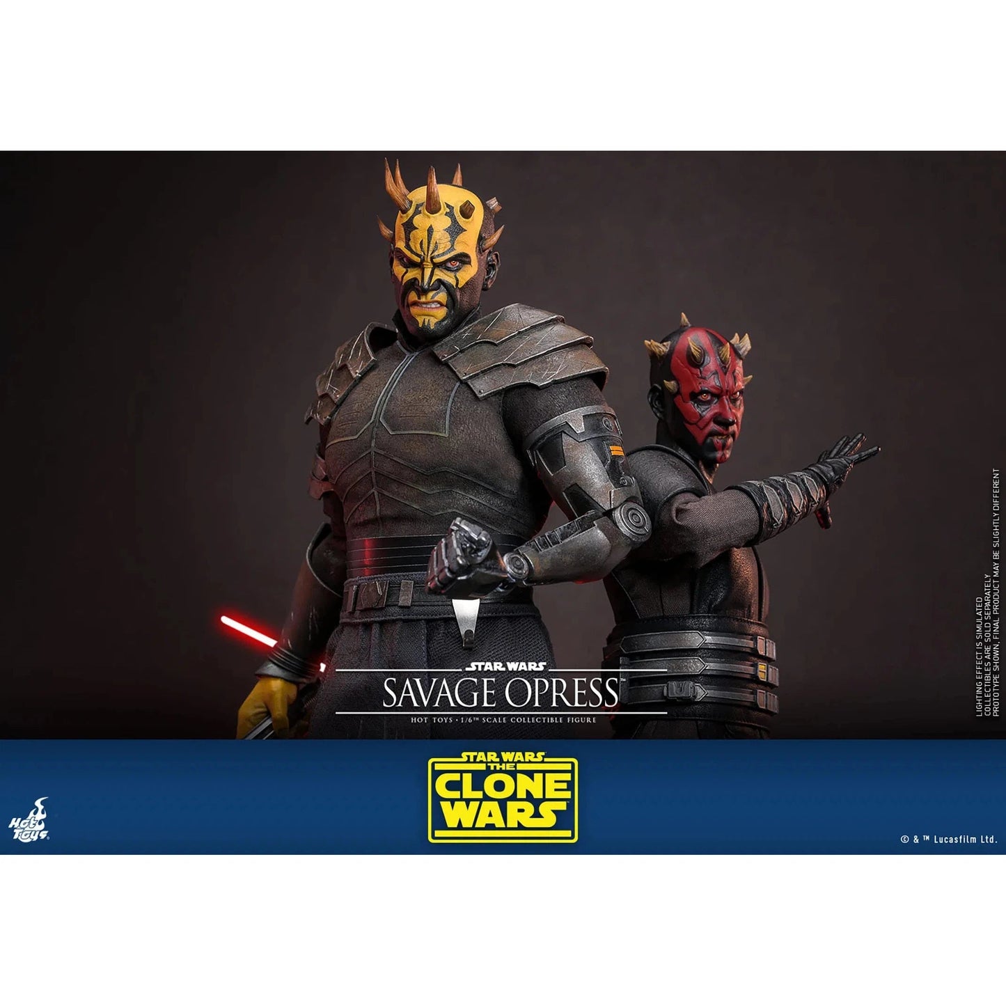 Star Wars: The Clone Wars: Savage Opress: TMS136 - Hot Toys Action Figure