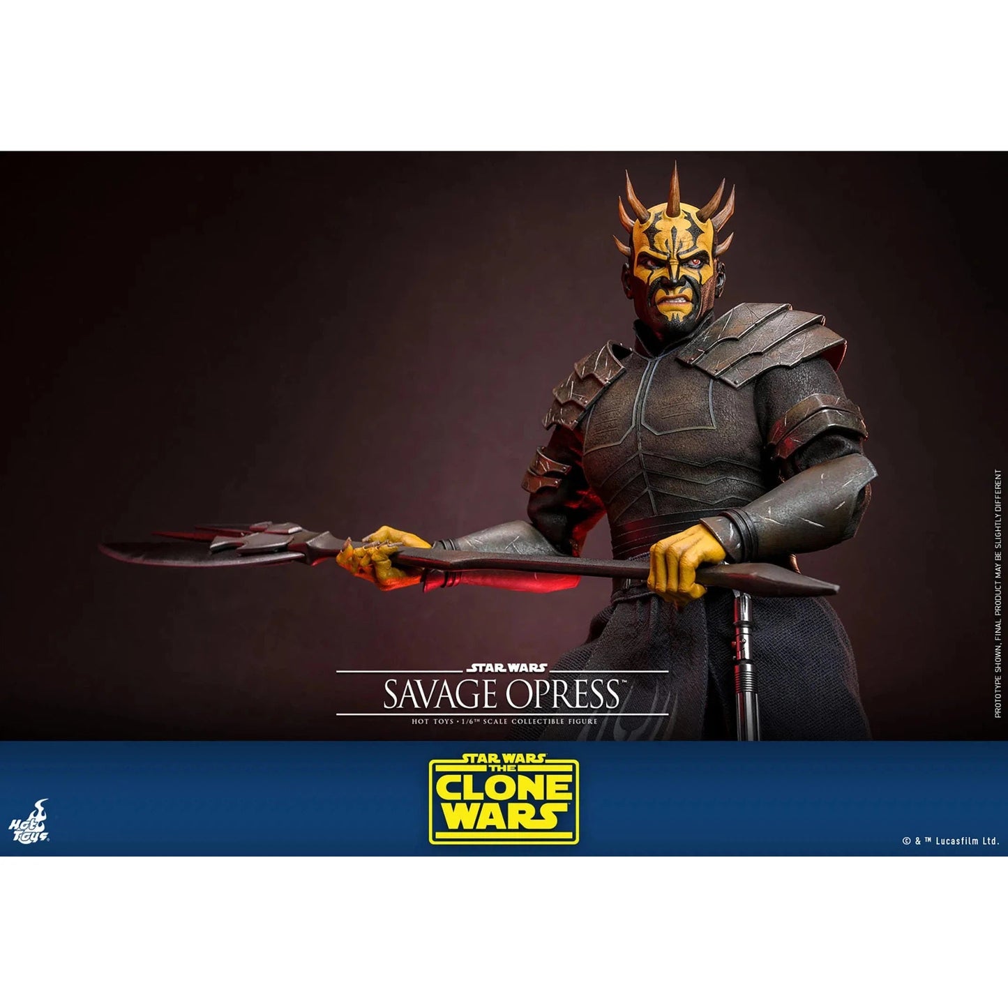 Star Wars: The Clone Wars: Savage Opress: TMS136 - Hot Toys Action Figure