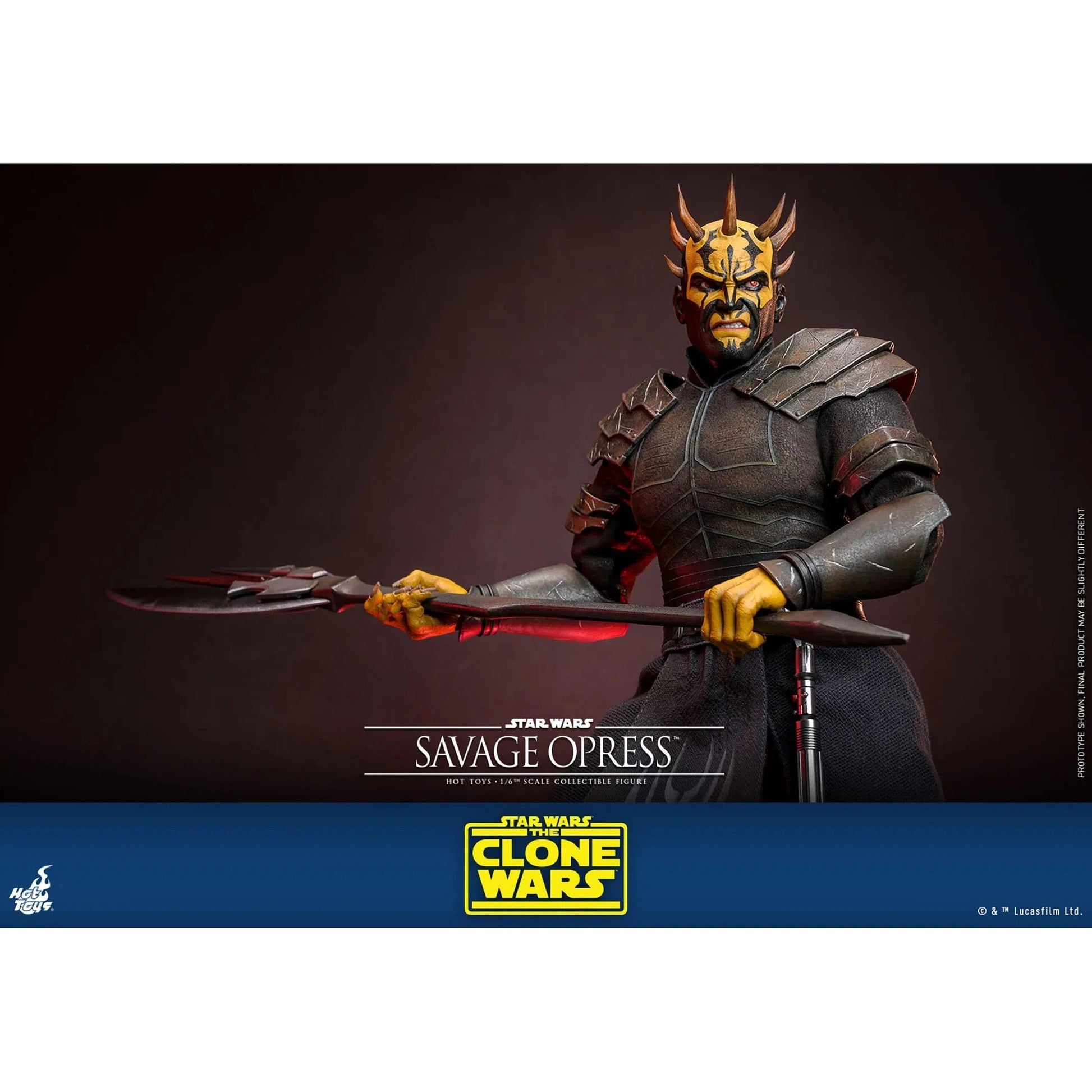 Star Wars: The Clone Wars: Savage Opress: TMS136 - Hot Toys Action Figure