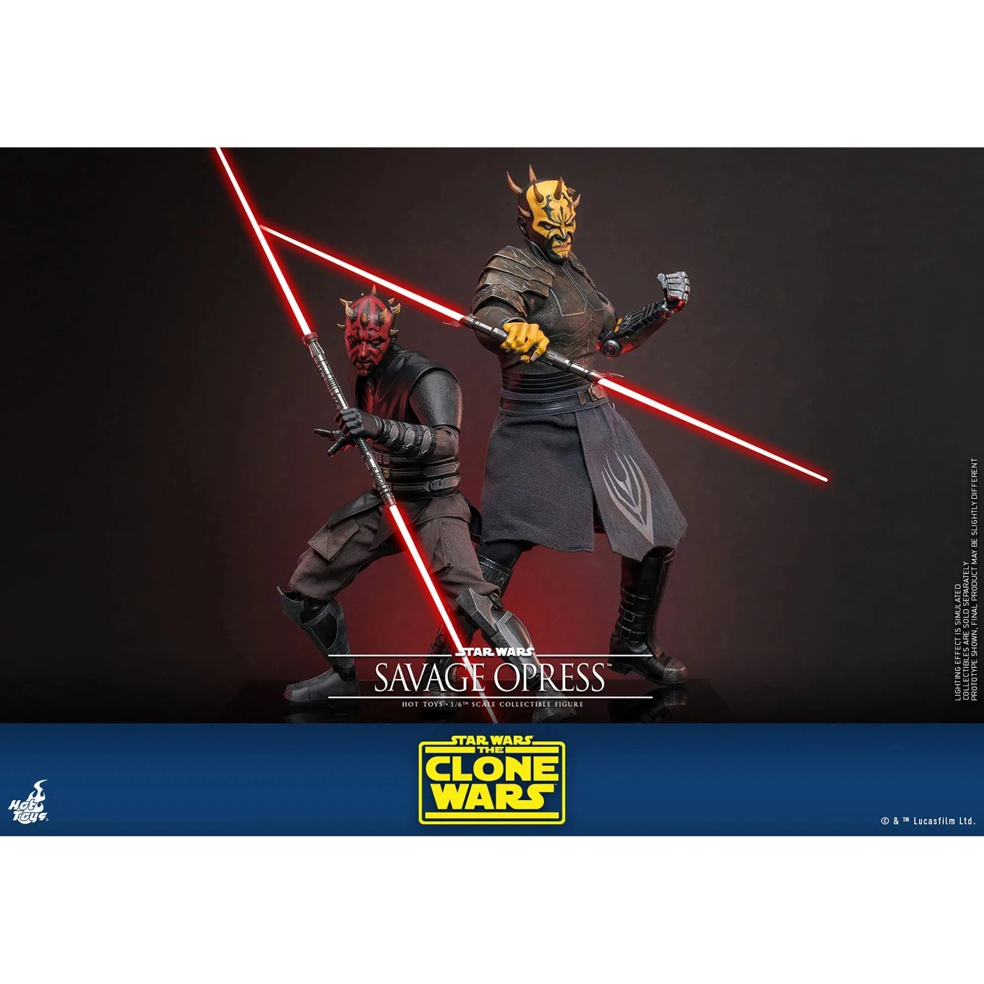 Star Wars: The Clone Wars: Savage Opress: TMS136 - Hot Toys Action Figure