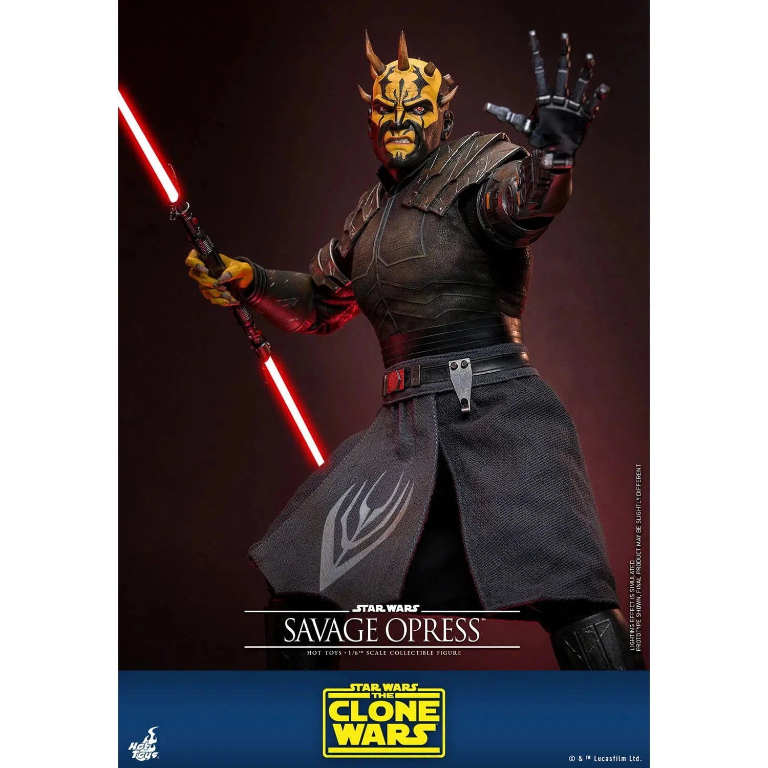 Star Wars: The Clone Wars: Savage Opress: TMS136 - Hot Toys Action Figure