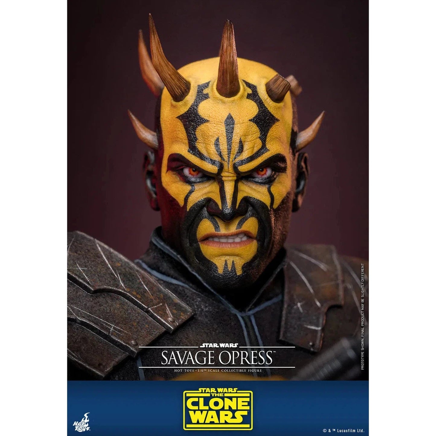 Star Wars: The Clone Wars: Savage Opress: TMS136 - Hot Toys Action Figure