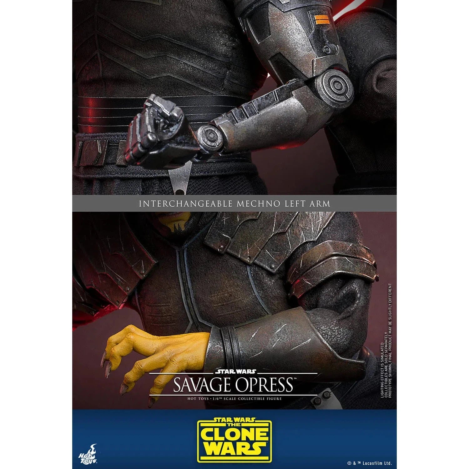 Star Wars: The Clone Wars: Savage Opress: TMS136 - Hot Toys Action Figure