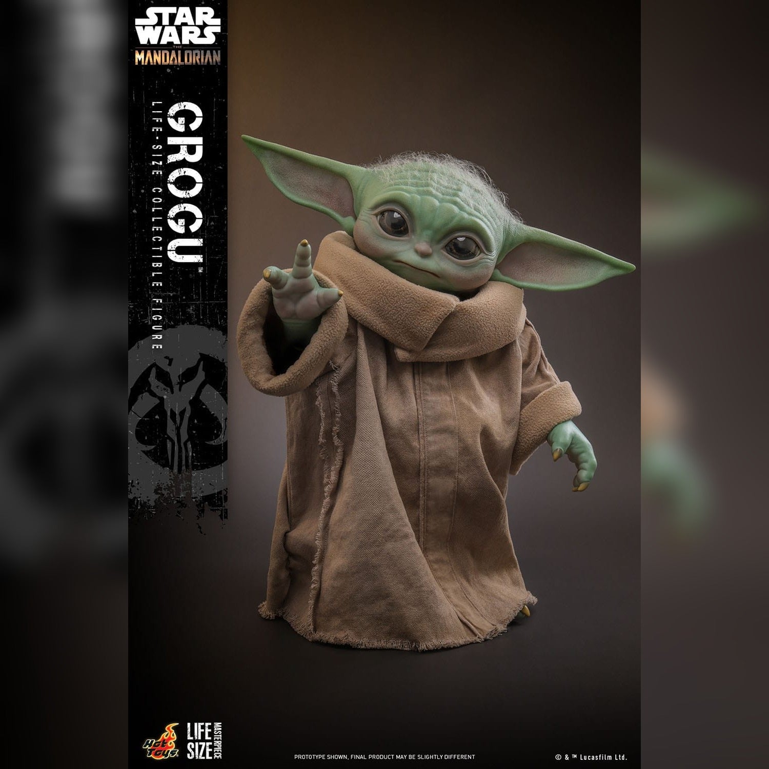 Star Wars: The Mandalorian: Grogu (Life Size): Action Figure - Hot Toys Action Figure