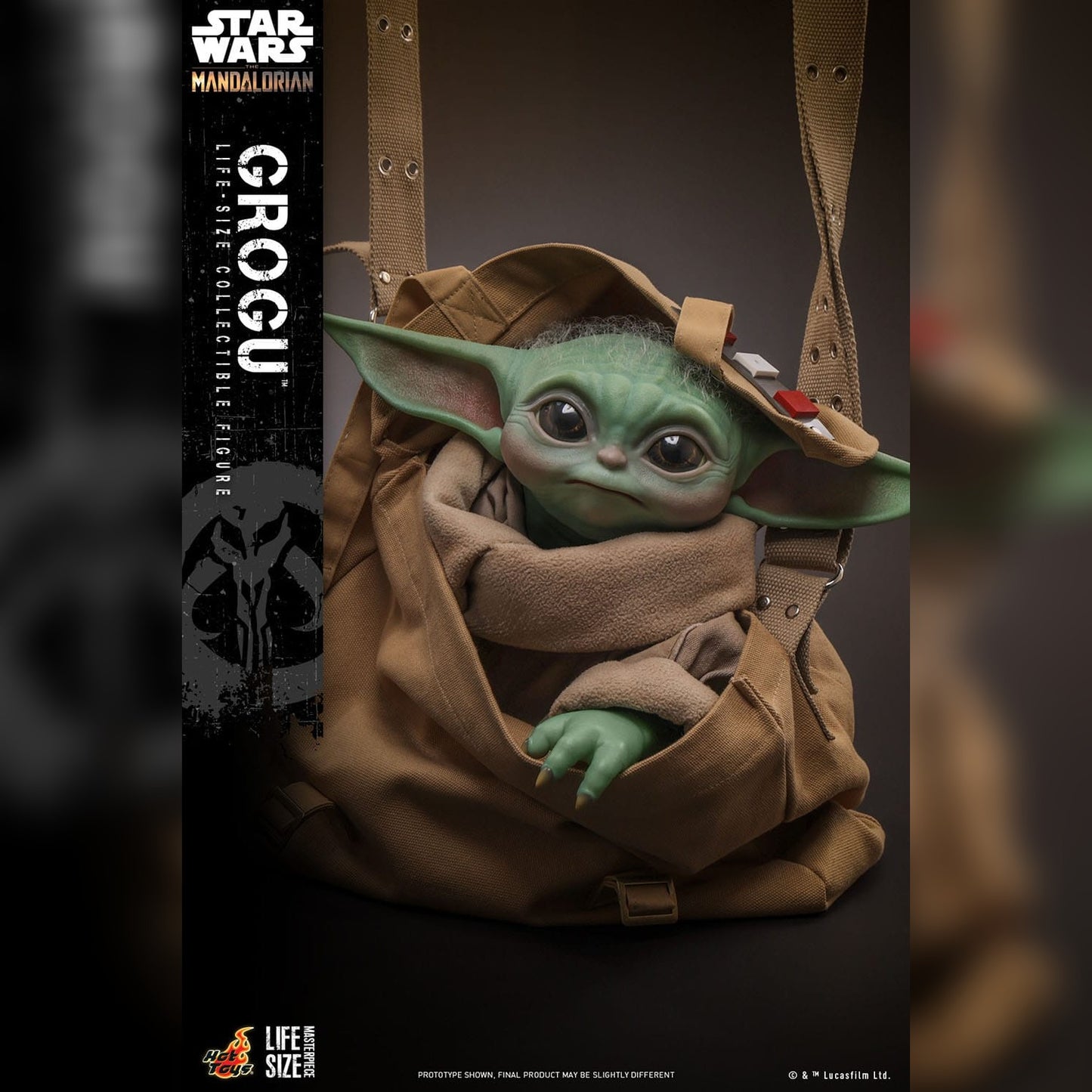 Star Wars: The Mandalorian: Grogu (Life Size): Action Figure - Hot Toys Action Figure